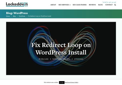 
                            8. Fix Redirect Loop on WordPress Install | Lockedown Design & SEO