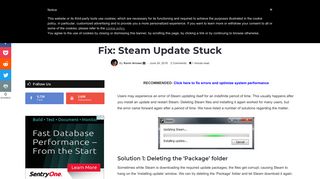 
                            8. Fix: Steam Update Stuck - Appuals.com