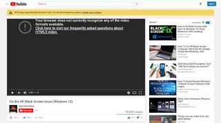 
                            5. Fix the HP Black Screen Issue (Windows 10) - YouTube