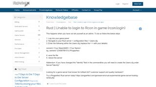 
                            6. Fix: Unable to login to rcon in game (rcon.login) - Knowledgebase ...