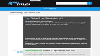 
                            8. Fix Windows 10 Login Maske erscheint nicht! - PC-Probleme und ...