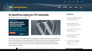 
                            8. Fix WordPress Asking for FTP Credentials - WebHostingHero.com