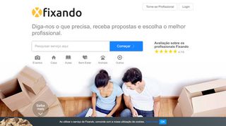 
                            3. Fixando - Os melhores Profissionais para todos os Serviços!