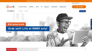 
                            13. Fixed Broadband - Unlimited Internet Plans For Homes | unifi