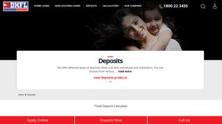 
                            6. Fixed Deposit & Recurring Deposit - Attractive Interest Rates - DHFL