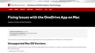 
                            7. Fixing Issues with the OneDrive App on Mac | Division of Information ...