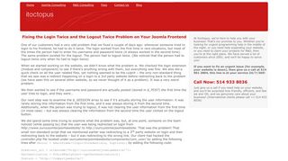 
                            2. Fixing the Login Twice and the Logout Twice Problem on Your Joomla ...