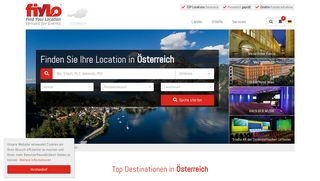 
                            5. ᐅ fiylo® ⇒ das Portal für Locations / Eventlocations in Österreich