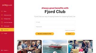 
                            5. Fjord Club – our way of saying thanks for choosing Fjord Line.