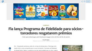
                            9. Fla lança Programa de Fidelidade para sócios-torcedores resgatarem ...