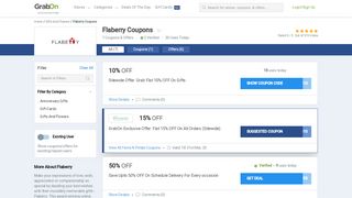 
                            7. Flaberry Coupons: Offers Flat 20% OFF Coupon Code, February 2019