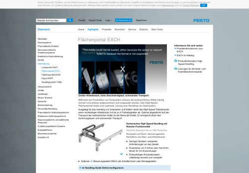 
                            13. Flächenportal EXCH | Festo Österreich