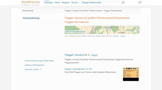 
                            5. Flaggen Versand 24 größter Fahnenversand › Flaggen Büddenstedt