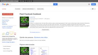 
                            7. Flash Facebook Cookbook