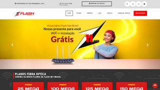
                            2. Flash Net Brasil - Internet banda larga fibra óptica e via rádio