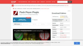 
                            5. Flash Player Plugin Download – kostenlos – CHIP