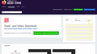 
                            1. Flash- und Video-Download – Holen Sie sich diese Erweiterung für ...