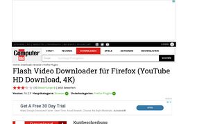 
                            2. Flash Video Downloader für Firefox (YouTube HD Download, 4K) 16.2 ...