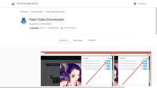
                            3. Flash Video Downloader - Google Chrome