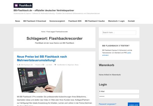 
                            3. Flashbackrecorder Archive - BB-Flashback.de - offizieller deutscher ...