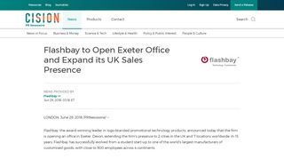 
                            12. Flashbay to Open Exeter Office and Expand its UK Sales Presence