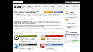
                            2. FlashFXP - Secure FTP Client Software for Windows. Upload ...