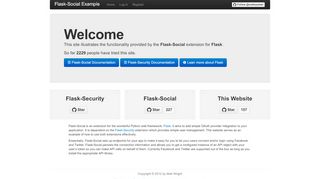 
                            2. Flask-Social Example