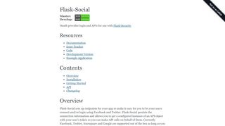 
                            8. Flask-Social — Flask-Social 1.6.2 documentation - Pythonhosted.org