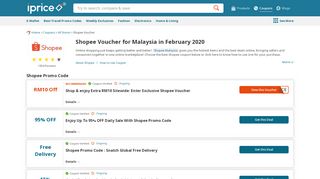 
                            6. Flat 20% Off Voucher | Shopee Promo Code Malaysia, 2019