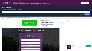 
                            1. Flat Sign Up Form Responsive Widget Template - W3layouts