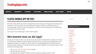 
                            11. Flatex App: Unsere Erfahrungen im Test - TradingApps.info