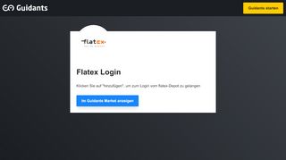 
                            8. Flatex Login | Widget | Guidants | Guidants