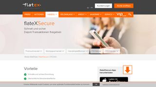 
                            6. flateXSecure | flatex online Broker