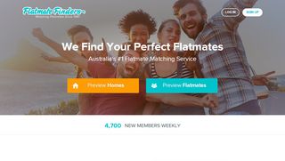 
                            6. Flatmate Finders - Australia's #1 Flatmate Matching Service | Since 1987