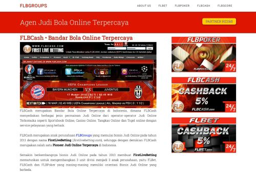 
                            4. FLBCash • Bandar Bola Online Terpercaya - FLBGroups