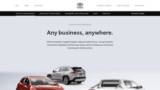 
                            2. Fleet - Get the most from your fleet - Toyota Australia