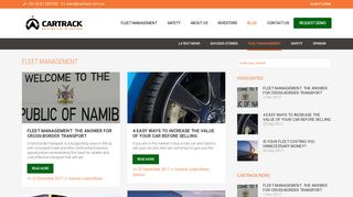 
                            3. Fleet Management - Cartrack Namibia