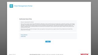 
                            1. Fleet Manager Portal - IIS Windows Server - Xerox