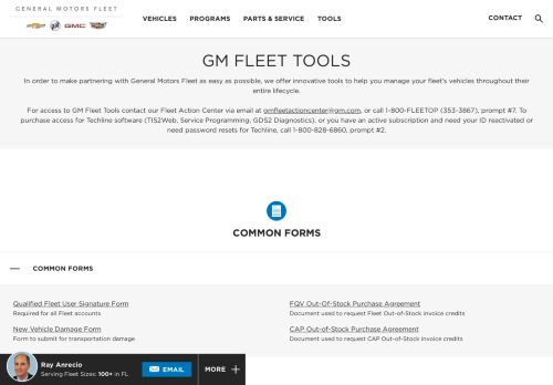 
                            10. Fleet Tools | Homepage | GM Fleet