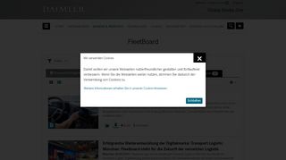 
                            8. FleetBoard - Daimler Global Media Site