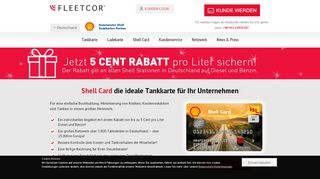 
                            10. FLEETCOR: Die Tankkarte für Unternehmen von Shell