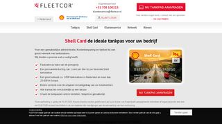 
                            4. FLEETCOR: Nationale tankpas van de aanbieder in Nederland