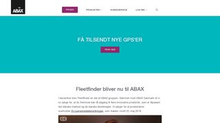 
                            12. Fleetfinder bliver nu til ABAX