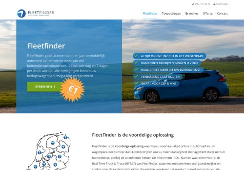 
                            7. FleetFinder — Experts in Rittenregistratie en Kilometerregistratie