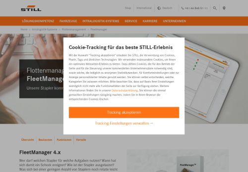 
                            1. FleetManager™ 4.x | STILL Schweiz