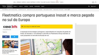 
                            8. Fleetmatics compra portuguesa Inosat e marca pegada no sul da ...