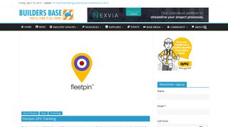 
                            3. Fleetpin GPS Tracking - Builders Base