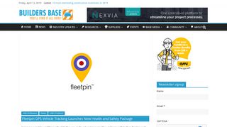 
                            2. Fleetpin GPS Vehicle Tracking Launches New Health and Safety ...