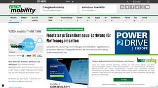 
                            8. Fleetster präsentiert neue Software für Flottenorganisation ...