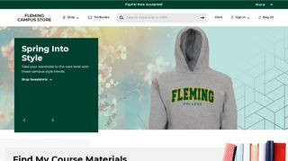
                            12. Fleming Campus Store Apparel, Merchandise, & Gifts - eFollett